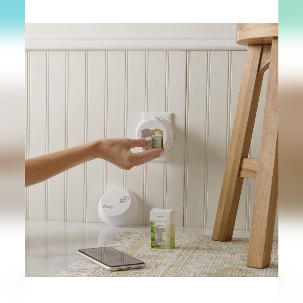 Thymes Eucalyptus Pura Smart Home Plug-in Diffuser Refills - Pack of 2